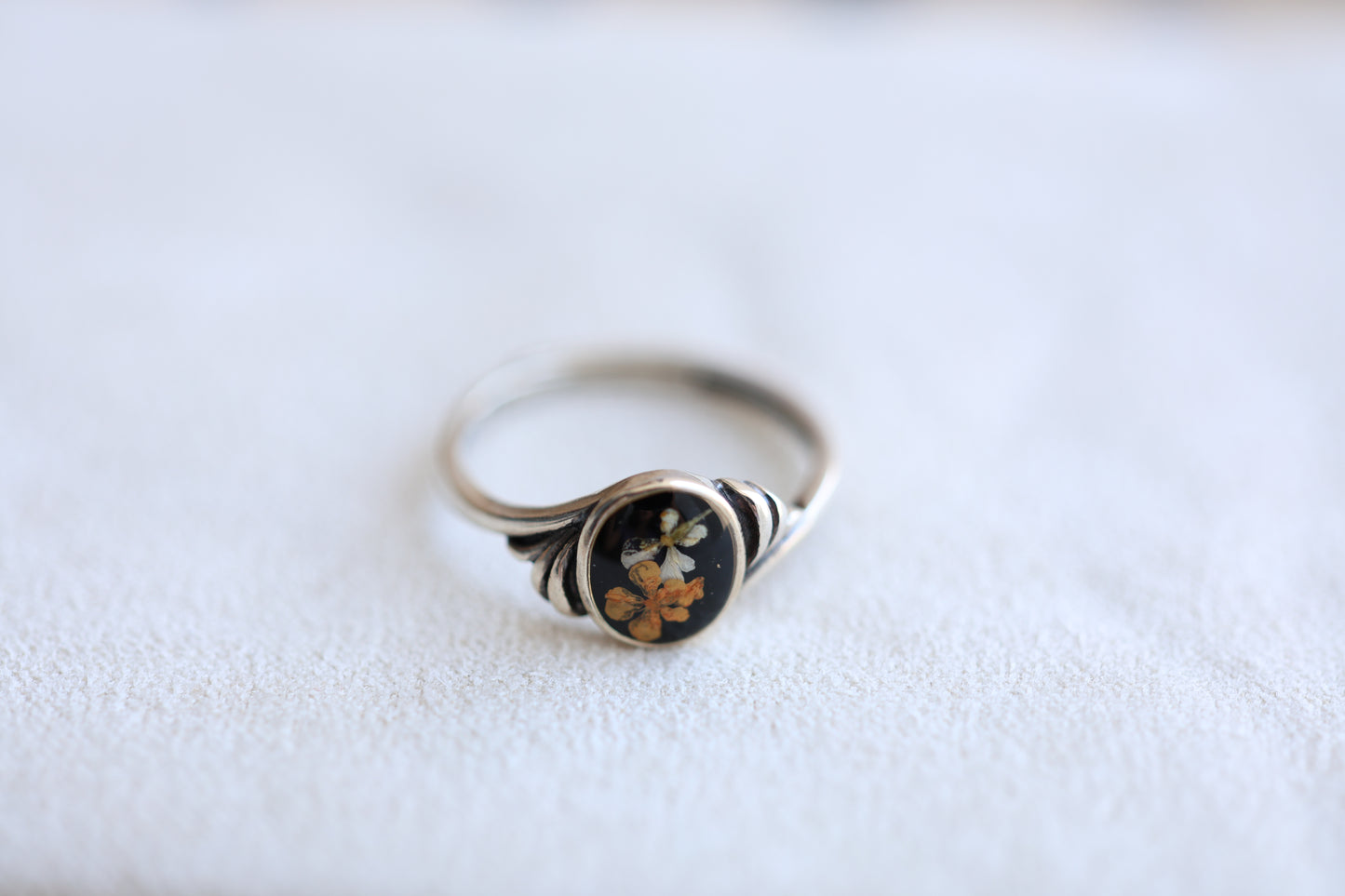Ring Vintage Signature, sterling silver