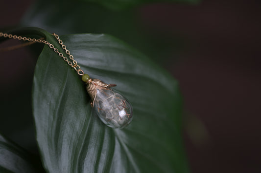 Necklace Make a Wish on Gold Chain