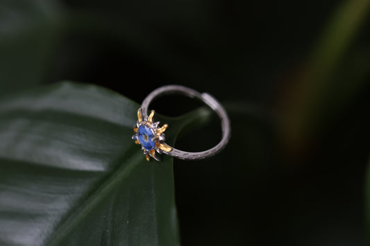 Ring Blossom Sun , sterling silver