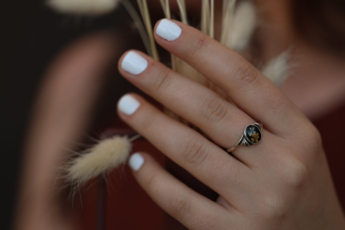 Ring Vintage Signature, sterling silver