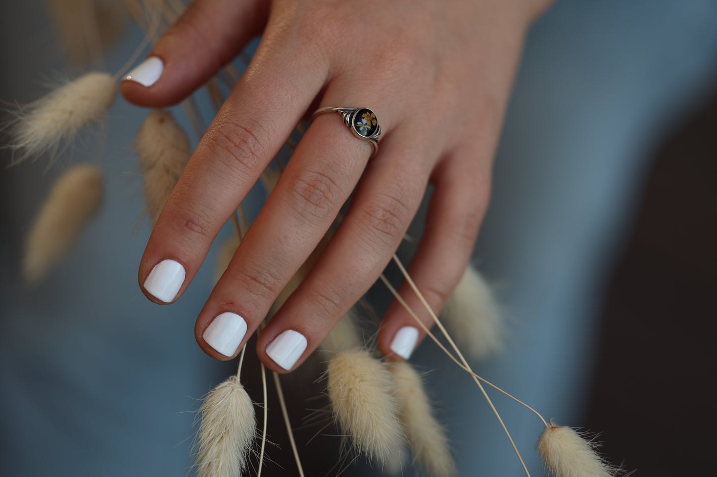 Ring Vintage Signature, sterling silver
