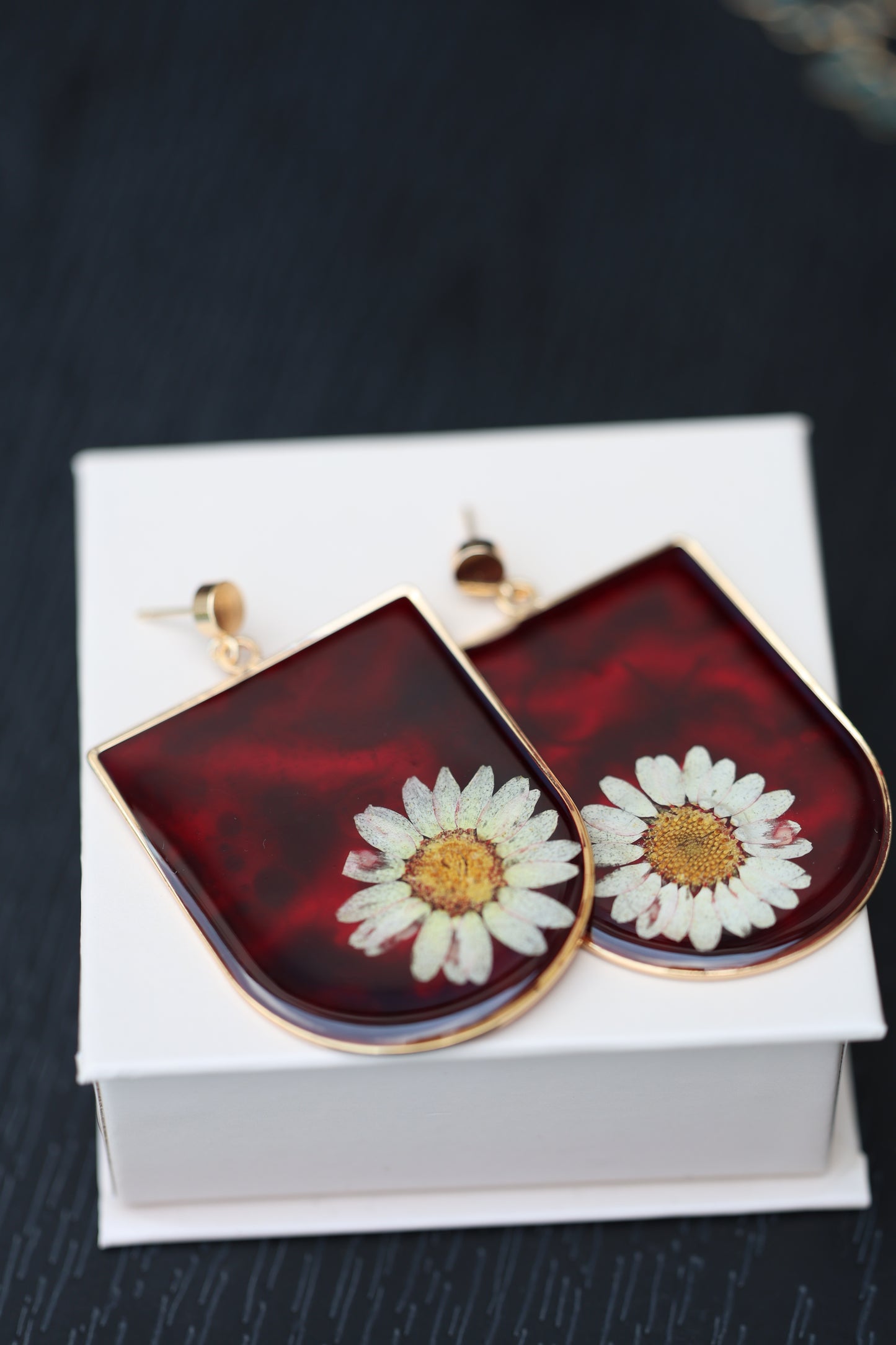 Earrings Daisy on Scarlet