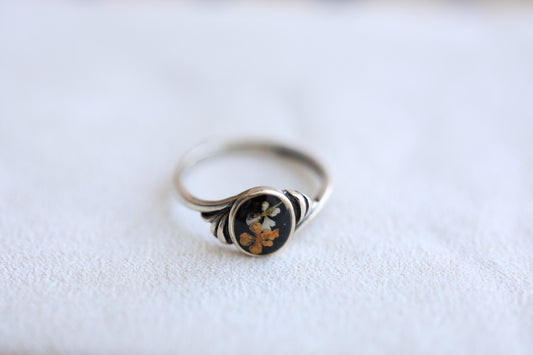Ring Vintage Signature, sterling silver