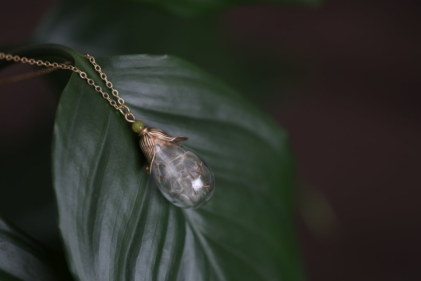 Necklace Make a Wish on Gold Chain