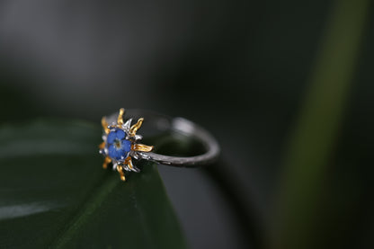 Ring Blossom Sun , sterling silver