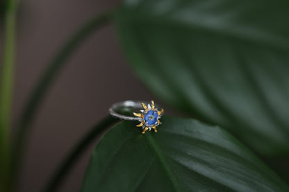 Ring Blossom Sun , sterling silver