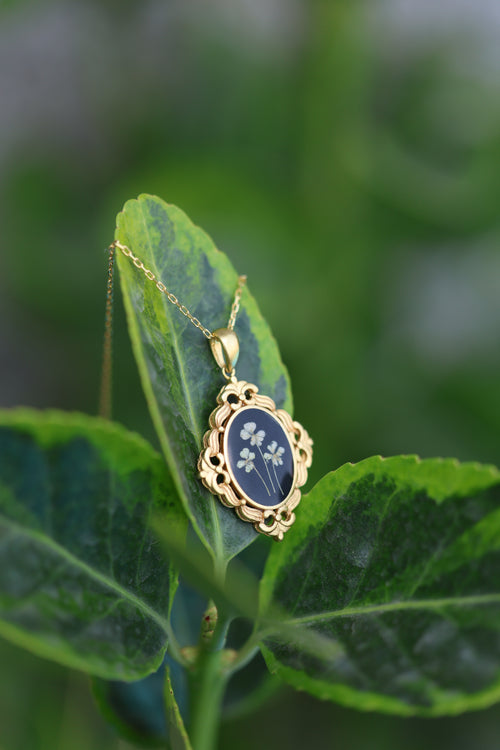 Ձեռագործ արծաթյա կախազարդ "Vintage"