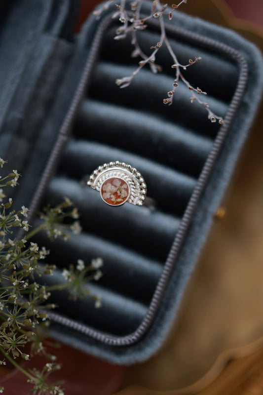 Sterling Silver Ring Autum